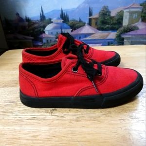 U.S Sports red&Black Kids tennis shoes, Size 13,Clean Sneakers,Ready Ship Fast.
